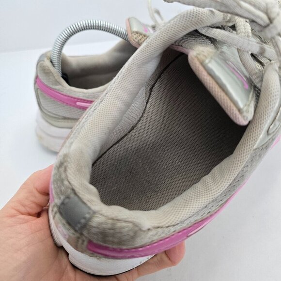 vintage Nike | Zoom Air Explosion silver pink futuristic sporty sneakers WMS 9.5 - Picture 4 of 9